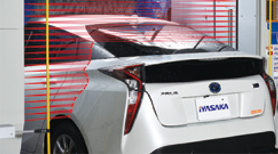 イヤサカ フォーゼ／XM-604｜門型洗車機｜高精度274軸車形センサー装備